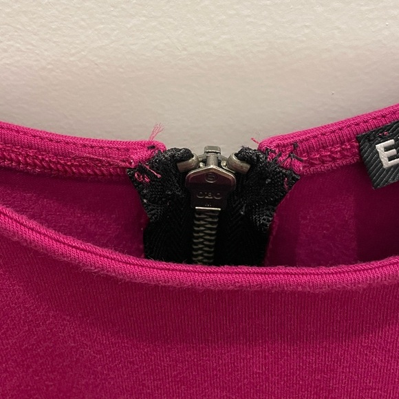 Express Long Sleeve Peplum Top Small - Picture 8 of 14